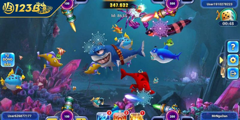 Hướng dẫn tham gia Săn Cá Vua Hải Tặc tại sân chơi 123B